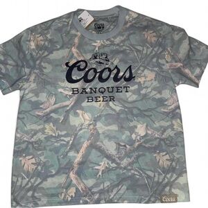Coors Camouflage Short Sleeve Men's Tee